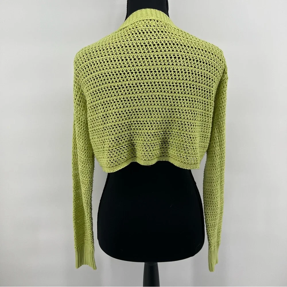 Love‎ Tree Lime Cardigan Sweater